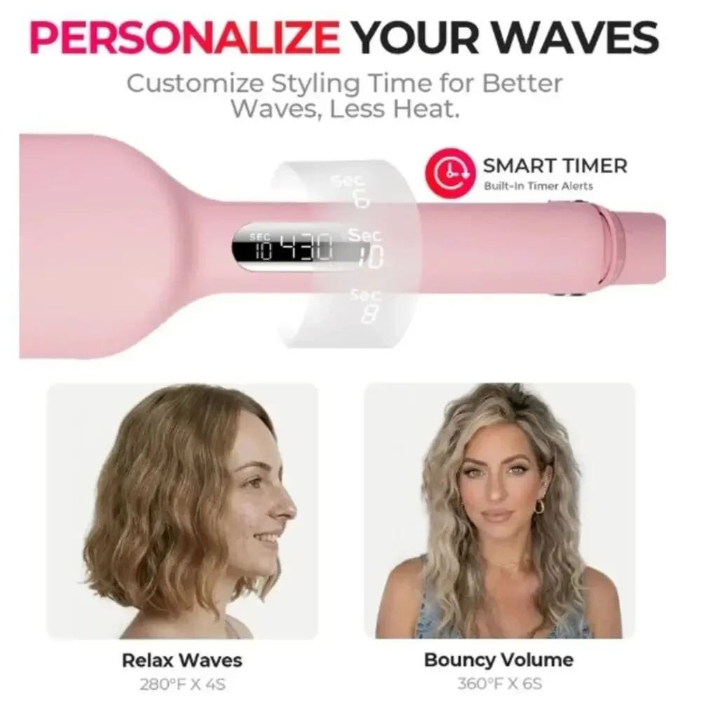 TYMO Rovy Compact Wave Curling Iron, 1